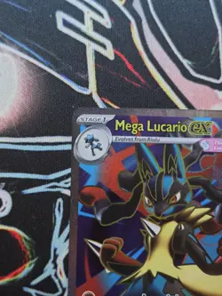 Pokemon Mega Lucario EX 160/132 Full Art Ultra Rare Mega Evolutions NM Mint - Image 3