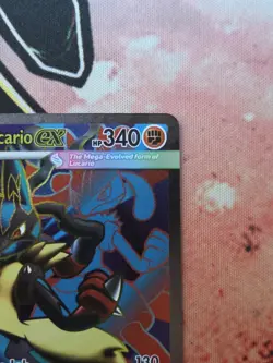 Pokemon Mega Lucario EX 160/132 Full Art Ultra Rare Mega Evolutions NM Mint - Image 4