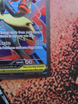 Pokemon Mega Lucario EX 160/132 Full Art Ultra Rare Mega Evolutions NM Mint - Image 5