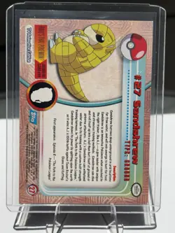Topps Series 1 1999 TV Animation Ed NIDOKING #34 Pokemon Character Card NM - Image 2