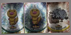Topps Animated Pokemon 20 Card Lot Vintage WOTC blue/black Logo - LP-MP - FOIL - Image 4