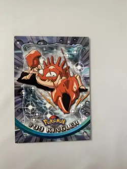 Kingler #99 - Topps Blue Logo - TV Pokemon Card - NON-HOLO - Image 1