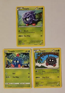 Tangela Lot x9 XY Steam Siege Pokemon Cards Collection Set TCG MP/LP - Image 4