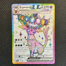 Pokemon Espeon ex EX Holo Promo Scarlet & Violet SVP 175 HP 270 Stage 1 Card - Image 1