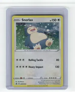 Snorlax SWSH: Sword & Shield Promo Cards Promo,Holo Pokemon Near Mint or Better - Image 1