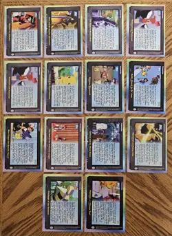 Topps Animated Pokemon 63 Card Lot Vintage WOTC - NON FOIL - BLUE LOGO - LP-MP - Image 5