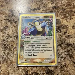 Blastoise 2/100 Delta Species EX Crystal Guardians Holo Rare Pokemon Card HP - Image 1