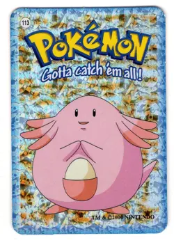 Pikachu #025 - Vintage Vending Machine Prism Sticker 2000 - Pokemon Card - Image 1