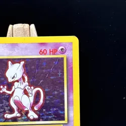 Pokemon Mewtwo TCG Holo Rare Card Base Set 10/102, WOTC 1999 LP - Image 3