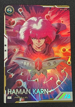 Gundam ARSENAL BASE Card UT06-043(P) Haman Karn BANDAI JAPAN Special Version - Image 1
