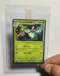 Meowscarada 015/198 (NM) Cosmos Holo Scarlet and Violet: Promo 2023 Pokemon Card - Image 3