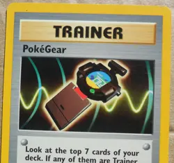 PokeGear 88/111 Rare Non-Holo Neo Genesis Set Pokemon Trainer Card NM - Image 2