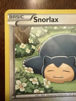 Pokemon TCG Snorlax 26/39 XY Kalos Starter Set Non-Holo Card LP/NM! - Image 2
