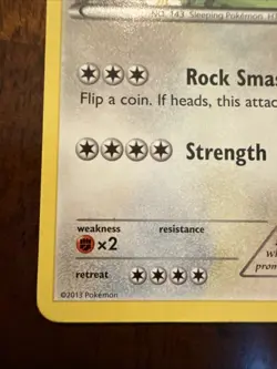 Pokemon TCG Snorlax 26/39 XY Kalos Starter Set Non-Holo Card LP/NM! - Image 4