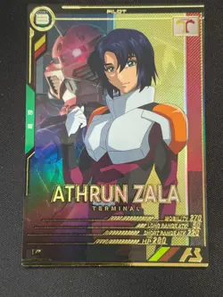 Gundam ARSENAL BASE Card UT01-068(P) PR-261(PR) Athrun Zala Z'GOK BANDAI Japan - Image 4
