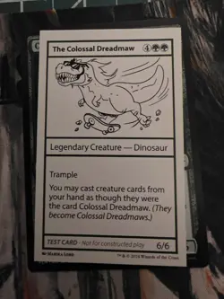 MTG Magic the Gathering The Colossal Dreadmaw (336/390) Mystery Booster 2 LP - Image 1