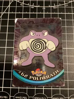 Poliwrath 62 Foil - Topps Series - Pokemon Card - Image 1