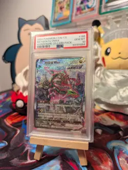 Pokemon TCG: Rayquaza VMAX Alt Art Chinese Evolving Skies #165 PSA 10 CS4b - Image 1