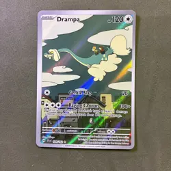 Drampa Holo Illustration Rare Pokemon TCG SV05: Temporal Forces 184/162 NM - Image 1