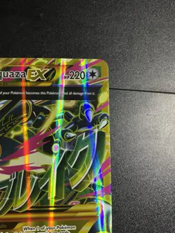 Pokemon XY Ancient Origins Mega jumbo M Rayquaza EX Shiny Full Art #98/98 - Image 3