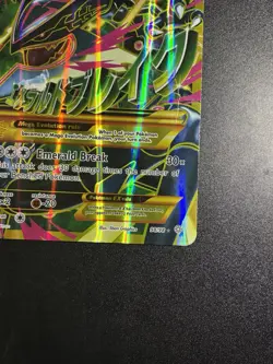 Pokemon XY Ancient Origins Mega jumbo M Rayquaza EX Shiny Full Art #98/98 - Image 5