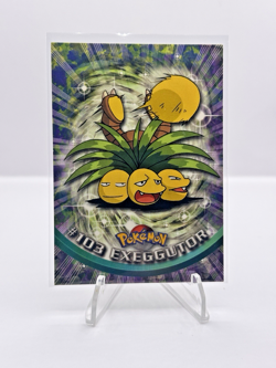 Pokemon #103 Exeggutor Card Blue Logo Topps TV Animation Edition Series NM/LP - Image 1