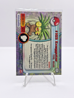 Pokemon #103 Exeggutor Card Blue Logo Topps TV Animation Edition Series NM/LP - Image 2