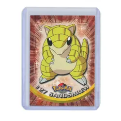 Pokemon Card Sandshrew #27 TOPPS Series 1 Blue Label 1st Print Free Shipping! - Image 1