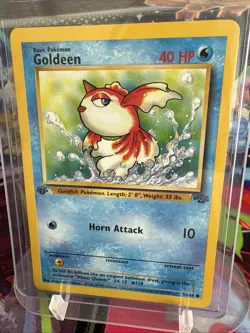 Pokemon TCG Goldeen Jungle Card 53/64 1st Edition Common Never Played, NM! - Image 1