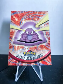 #88 Grimer - Pokemon Topps Card - Blue Logo - Image 1