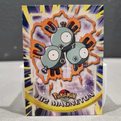Magneton #82 Topps Blue Logo Pokemon Card - Image 1