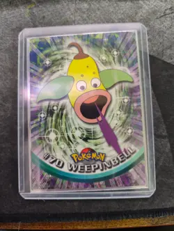 Pokemon Card Black Label Topps TV Animation #70 Weepinbell - Image 1