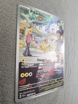 Pokemon Pikachu TCG Card 173/165 SV Scarlet & Violet 151 NM Condition - Image 2