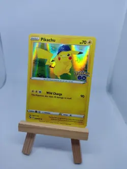 028/078 Pikachu Rare Holo Card Pokemon GO Pokemon TCG Card Sword & Shield Swsh - Image 2