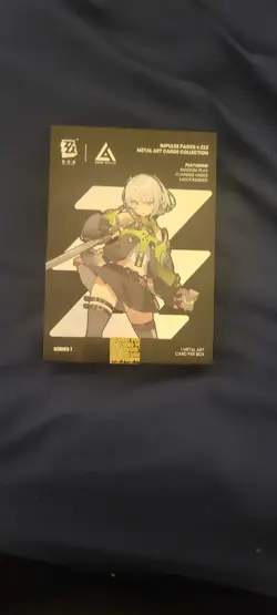 Zenless Zone Zero Qingyi GOLD Metal Card ZZZ Anime Impulse Exclusive Series 3 - Image 3