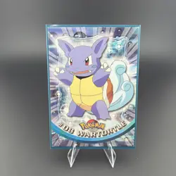 1999 Topps Vintage Pokemon Card Wortortle #8 - Image 1