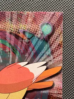 #21 SPEAROW HOLO FOIL Black Logo Pokemon Topps TV Animation Edition Card - Image 3