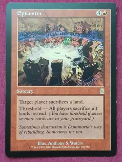 Magic The Gathering ODYSSEY EPICENTER red card MTG - Image 1
