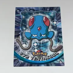 Vintage #72 Tentacool Topps Blue Symbol Pokemon Card - Image 1