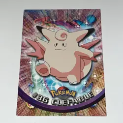 CLEFABLE #36 Pokemon Card Red Logo LP TV Animation - Image 1