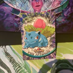 Pokemon Topps Trading Card #02 Ivysaur - Image 1