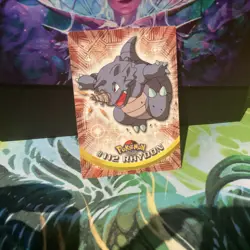 Pokemon Topps Trading Card #112 Rhydon - Image 1