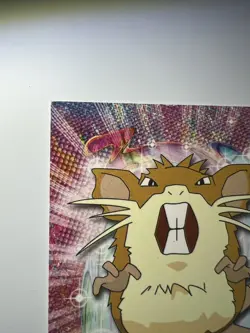 #20 Raticate Non-Holo Topps Black Logo Pokemon Card - Image 3