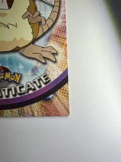 #20 Raticate Non-Holo Topps Black Logo Pokemon Card - Image 5