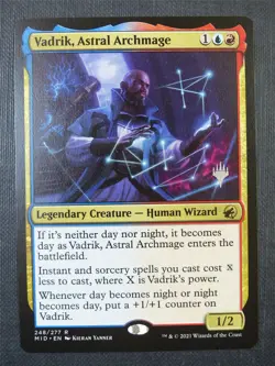 Vadrik Astral Archmage promo stamped - Mtg Card #8R7 - Image 1