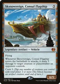 1x Skysovereign, Consul Flagship LP Eng MTG - Kaladesh - Image 1