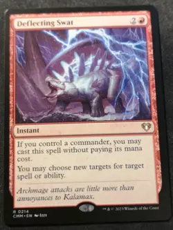 Deflecting Swat - CMM - MTG - EN - NM - 0214 - Image 1