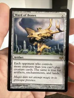 MTG - Ward of Bones - Eventide - NM - $1 Shipping - Image 1
