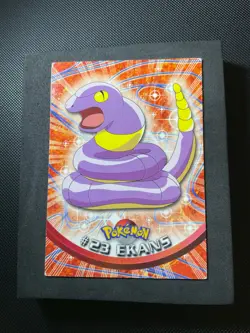 Topps Pokemon Card Blue Label #23 Ekans 1st Print MP - Image 1