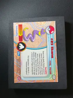 Topps Pokemon Card Blue Label #23 Ekans 1st Print MP - Image 2